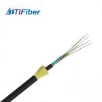 ADSS G652D Aerial Fiber Optic Cable Aramid Yarn Dielectric Self Supporting