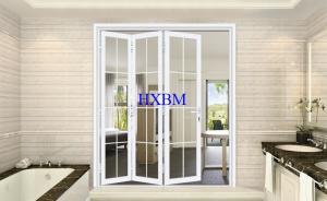 Wholesale Double Tempered Glazing External Folding Doors With Sound Insulation And Heat Insulation from china suppliers