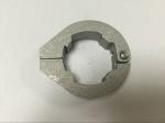 Sandblasting Aluminium Tube Connectors , Aluminum Pipe Coupling Casting