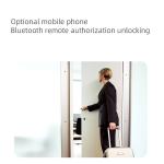Zinc Alloy Tuya Smart Padlock USB Charging Fingerprint Padlock For Bag Door