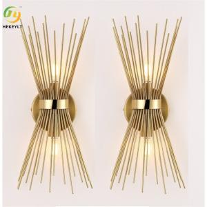 Wholesale Steel Candle Modern Gold Wall Light 18'' H X 10'' W X 8'' D from china suppliers