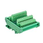 64 ways Wiring Connection Plate Terminal Blocks Distribution Board Din Rail