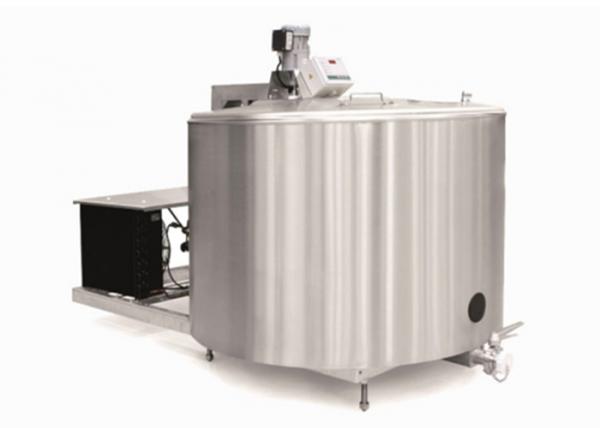 Quality Food Grade Bulk Milk Cooling 304 Stainless Steel Tank With Customized Capacity for sale