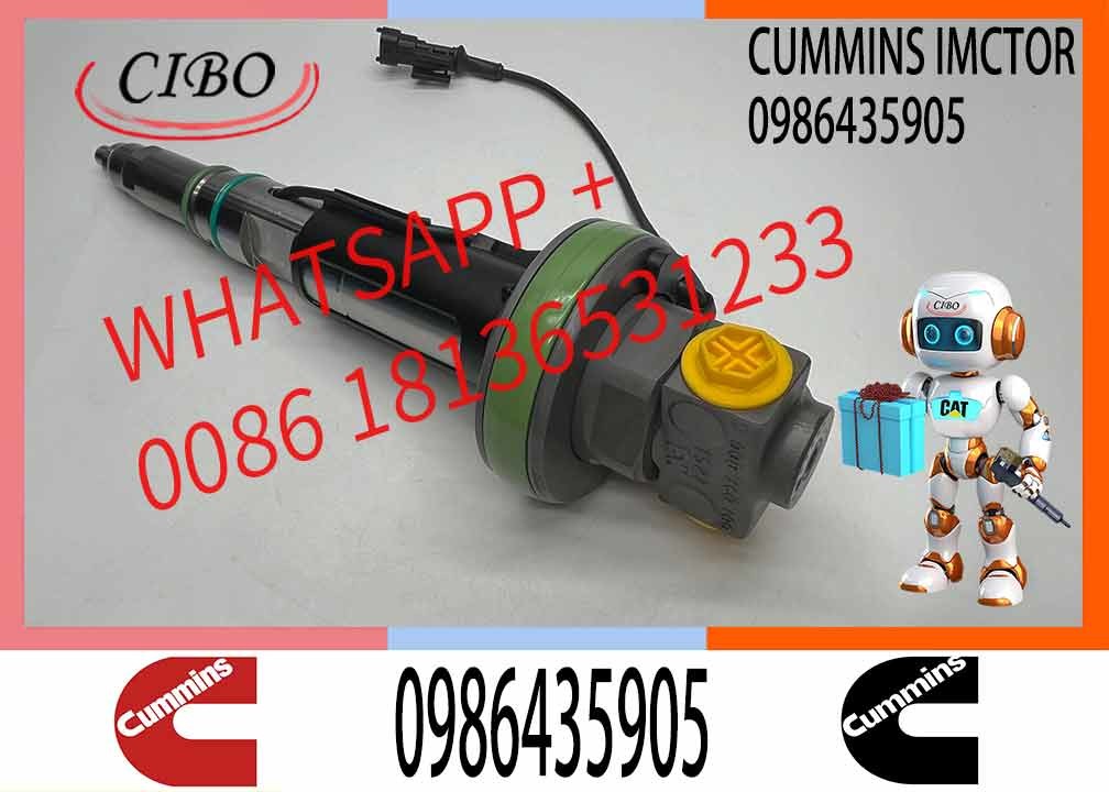 Genuine Fuel Injector Assembly F00BJ00002 01986435613 0986435902 0986435905 0986435616 F00BJO0008For Qsk19 Engine