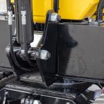 3365mm Dumping Height Mini Excavator For Farm Use Hydraulic Transmission