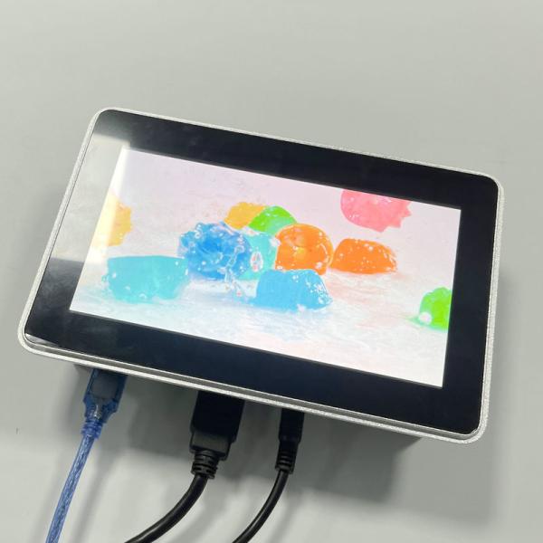 7-Inch 1000nits Widescreen Outdoor Industrial Embedded Wide Temperature G+G