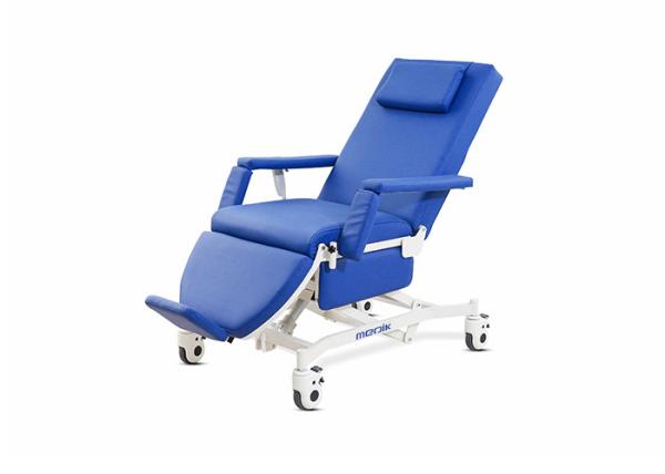 Back Adjustable Electric Dialysis Chair With Footrest On Casters For Hopistal /