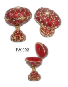 Wholesale Faberge Egg Box Faberge Egg Jewelry Box Faberge Egg Jeweled Box from china suppliers
