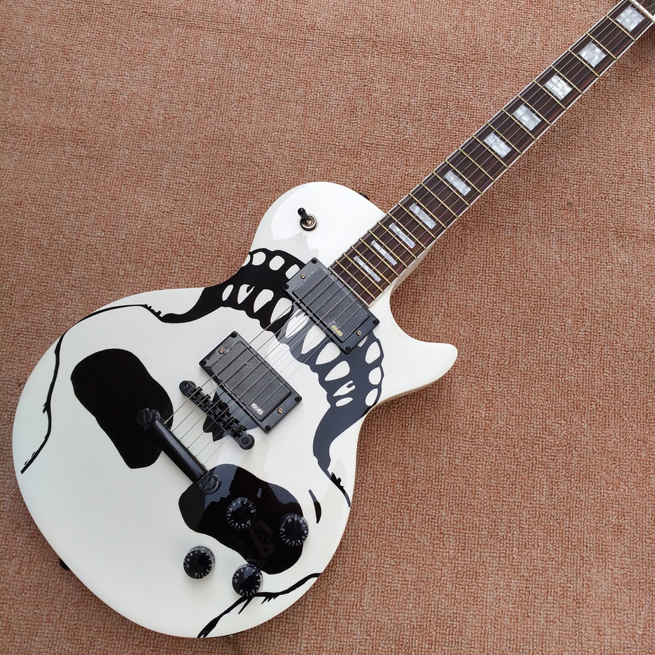 New style high-quality custom LP electric guitar, skeleton Black hardware Rosewood Fingerboard LP electric guitar, free