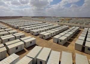 Wholesale High Efficiency Flat Pack Portable Storage Containers As Large Disaster Shelters from china suppliers