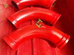20# steel Concrete Pump Pipeline , 30 Degree Pipe Elbow 500MM