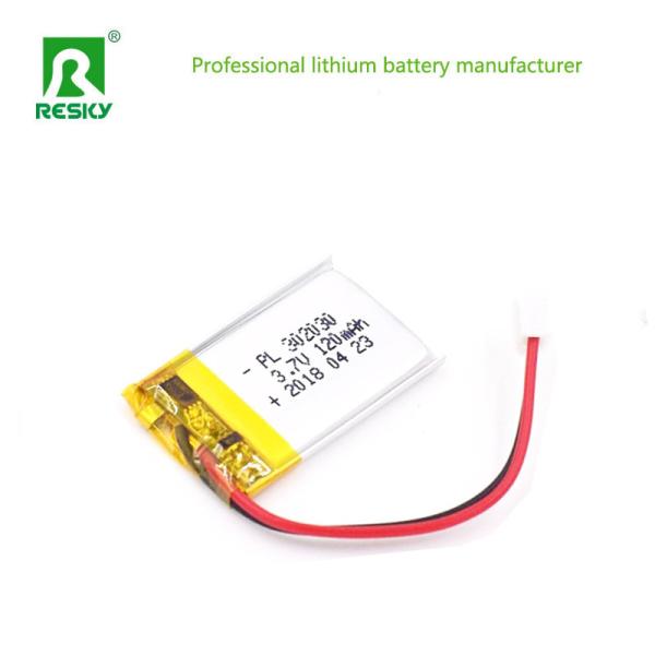 Power Li Polymer Battery 302030 3.7V 120mAh Lithium Battery Cell For Bluetooth Keyboards