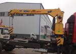 2120kg Durable heavy crane truck 5 ton Hydraulic Lifting / mobile telescoping