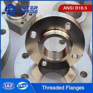 Wholesale SS304 316L Stainless Steel Threaded Flanges ASME B16.5 Raised Face High Pressure Class 1500LB 1/2'' To 24'' Inch from china suppliers