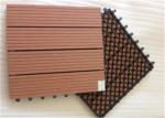 Wood Plastic Composite DIY Flooring Board with colorful light