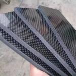 3K Glossy 1mm 1.5mm 2mm 2.5mm Custom Carbon Fiber Tapered Tube High Strength OEM