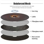 High Precision 6'' 7'' 8'' Carbide Cut Off Wheel 3mm Thick Fiberglass Cutting