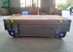 Steel Plant Heavy Duty Transfer Railway Electrical Battery Flat Cart