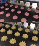 220V Butter Cookie Machine Biscuit Production Equipment OEM