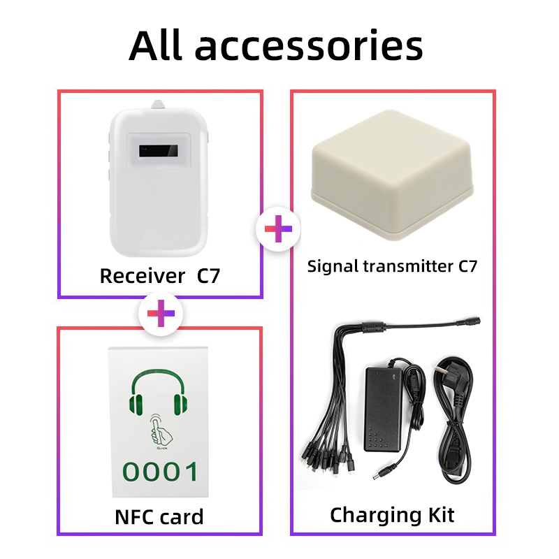 tour guide system all accessories picture