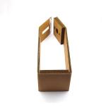 Corrugated Paper Simple Red Wine Box With Portable Rope Rigid Gift Boxes