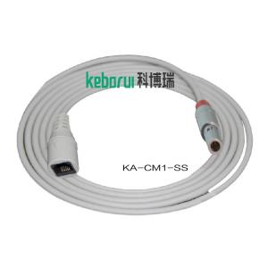 Wholesale Medical Dia 5mm Compatible Conmen IBP Cable To Smiths Transducer from china suppliers