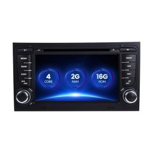 Wholesale 2Din Android Auto Car Stereo Multimedia Video Player For Audi A4 RS4 SEAT Exeo 2002-2008 from china suppliers