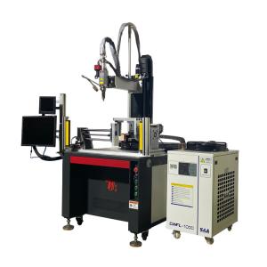 Wholesale 2000W Kettle Automatic Fiber Laser Welding Machine for Spout Welding from china suppliers