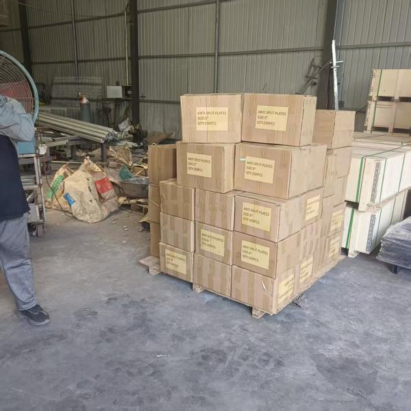 1mm Thickness Anti Split Plate Can Help Reduce Splitting In Timber