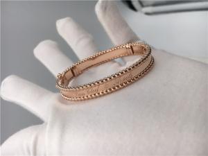 Wholesale Large Model Signature 18K Gold Bracelet Oval Shape No Diamonds / Gemstone from china suppliers