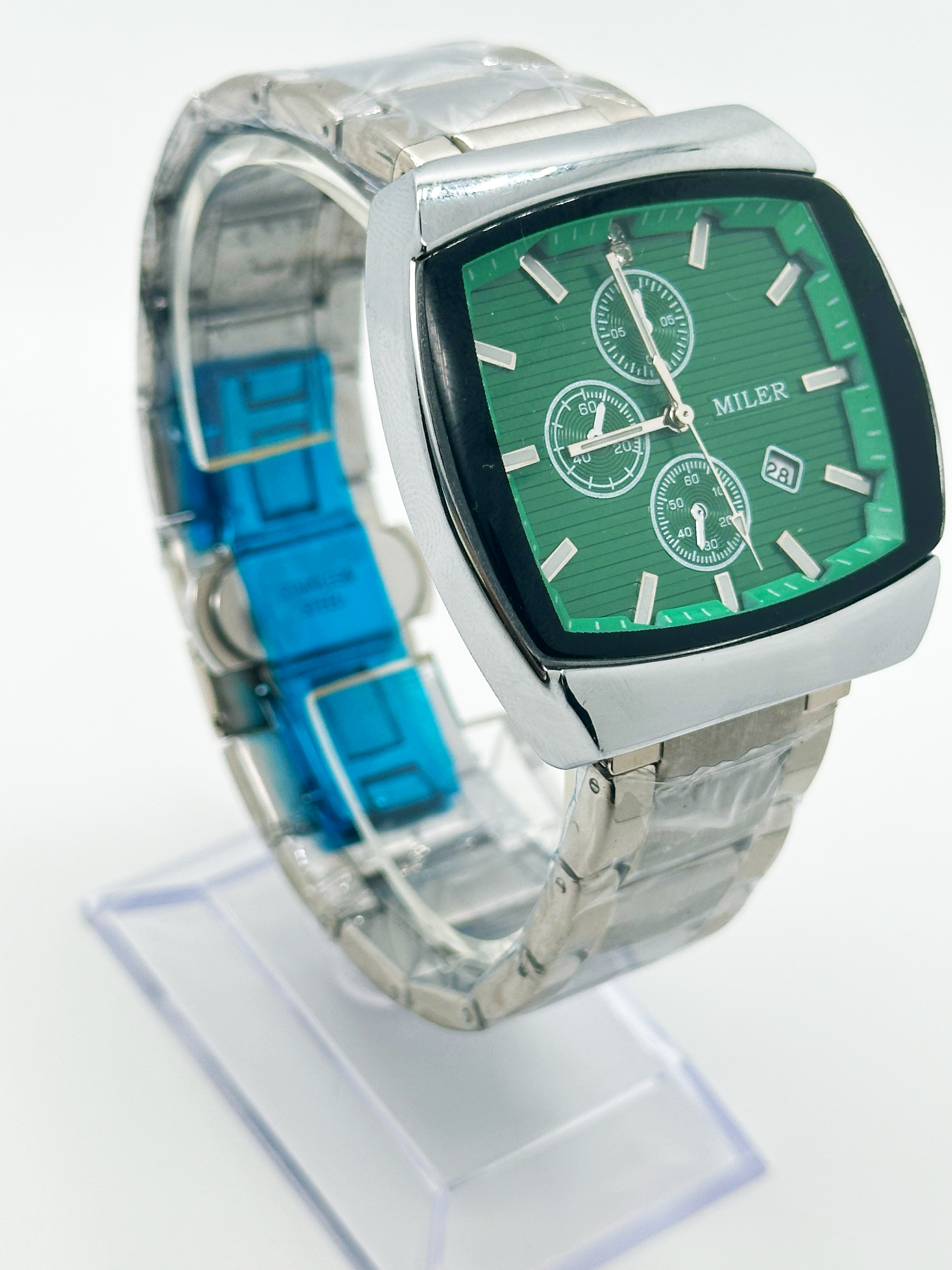 Custom Logo Quartz Waterproof Fashion Watch for Men Date Stainless Steel Watches Wrist Watch
