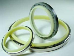 China Corrosion Resistant Shaft Rod Wiper Seals ME-1N ME-2 ME-8 Moving / Static Ring on sale