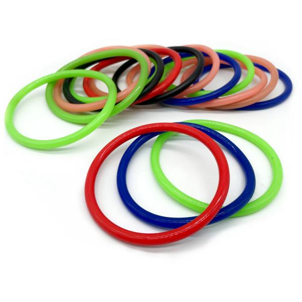 40-90 Shore A Hardness Silicone Rubber O Rings For Food Industry Electronics