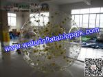 Exciting Children Inflatable Zorb Ball Shinning At Night , Inflatable Water