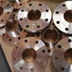 Slip-On flange connector Copper and nickel flanges ASTM B466 UNS C70600 Size