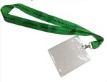 Eco Friendly Card Holder Lanyard , Id Badge Lanyard For Students / Teachers