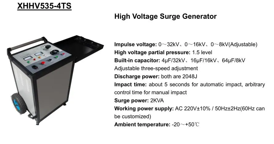 China Factory 35kv High Voltage Pulse Generator Underground Tdr Cable Fault Locator