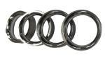 YG6 Round Tungsten Carbide Eyelets Wire Guides Used In Stainless Steel Screens