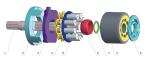 Hydraulic Piston Pump Kawasaki NV64/70/80/84/111/120/137/172/210/237/270/UH055-7