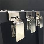 Stainless Steel Metal Rug Gripper Stamping Part Rug Hangers Carpet Hanging Clip