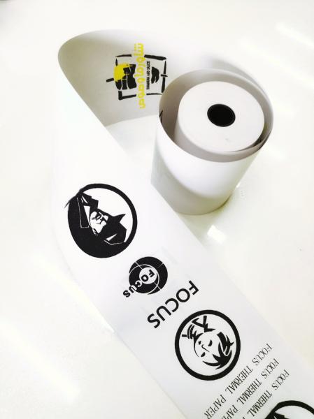 Glassine Paper Liner Thermal Label Paper Roll for Long-Lasting Direct Thermal