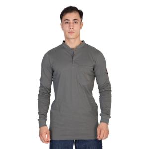 Wholesale Mining Work FR Cotton T Shirt For Oil And Gas Industiral Workers NFPA70E from china suppliers