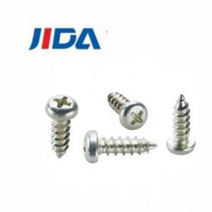 Wholesale ST4 Flat Pan Head Galvanized Wood Screws Stainless Steel For Metal Roofing from china suppliers