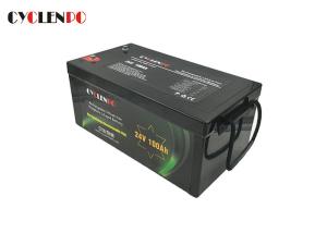 Wholesale Rechargeable LiFePO4 RV Battery High Discharge Rate 3000 Times Cycle Life With ABS Case from china suppliers