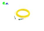 MTP Trunk Cable 12 Fibers Elite MTP female to MTP female 3.0mm LSZH Yellow cable