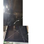 2.2g/cm2 White Veins Calacatta Quartz Stone For Bartop