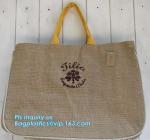 Reusable Jute Shopping Bag With Logo Wholesale,Wholesale tote plain shopping