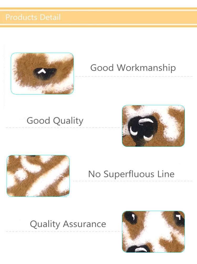 2018 New Towel Embroidery Patch,Cute Spotted Dog Towel Embroidery Patch#L30024