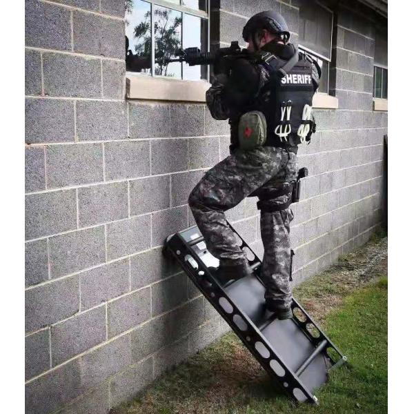 Level NIJ III 3 Tactical Military Ballistic Shield UHMWPE Polythylene Fiber With Ladder