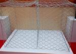 Opening Twisted 60X80mm Stainless Steel Gabion Baskets